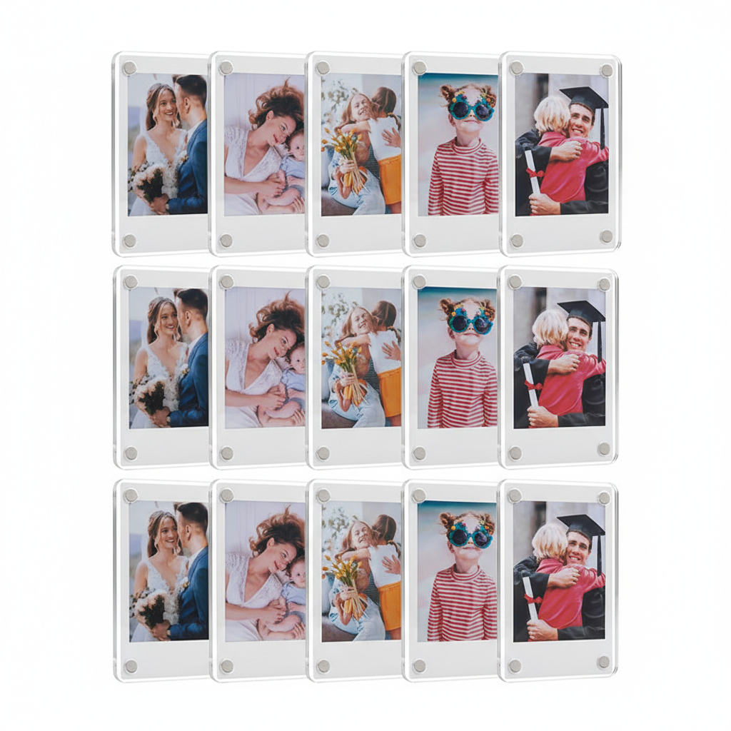 Marco Magnético Transparente para Fotos