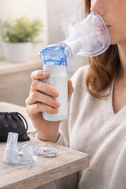 Nebulizador portátil para adultos y niños