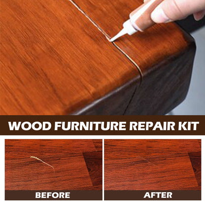 Kit de Reparación de Madera – Pasta Selladora Multicolor (Resistente al Agua)