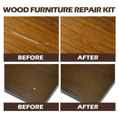 Kit de Reparación de Madera – Pasta Selladora Multicolor (Resistente al Agua)
